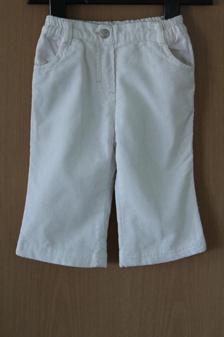 Maslové menčestráky podšité - nenosené, c&a,74