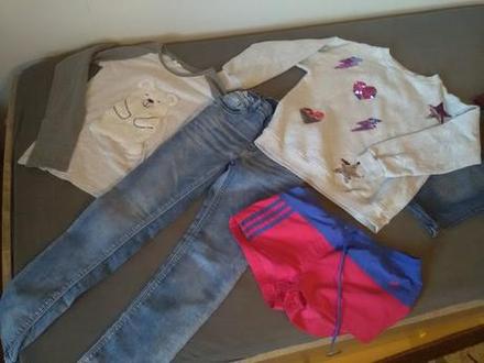 Mix oblečenia 134-164väčšina oblečenia 146, 140–152