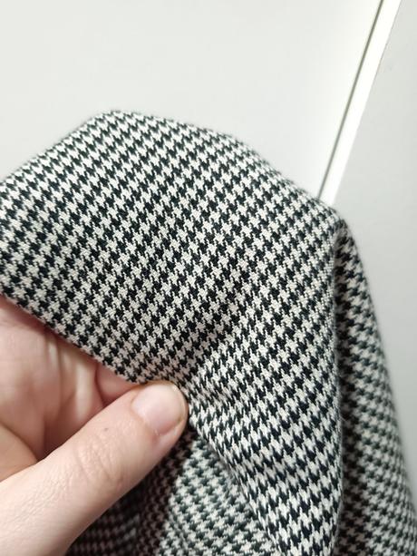 Puzdrová sukňa so vzorom kohutej stopy zara, zara,m