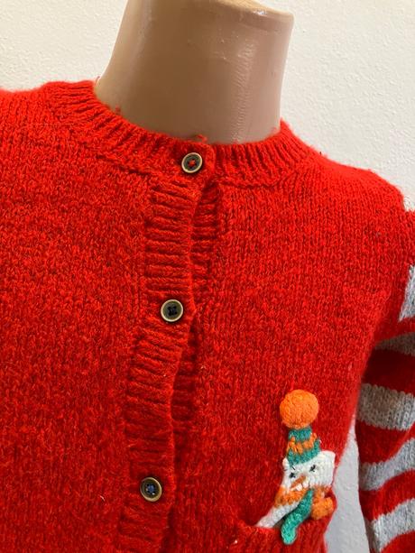 Dievčenský sveter červený next (92), next,92