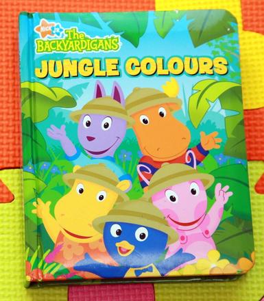 Jungle colours pevná väzba kniha - 2c,