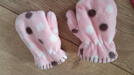 Hrube zimne rukavice, f&f,74