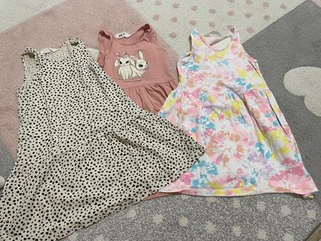 Predám šatočky 110/116, h&m,116