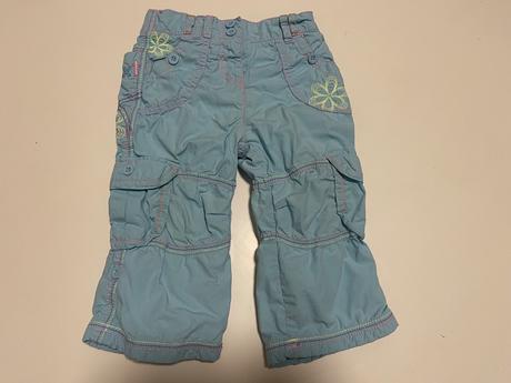 Next zateplené nohavice 9-12m pre dievčatko, next,80