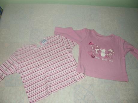 2 krásne tričká 6-9 m, george, cherokee, george,74