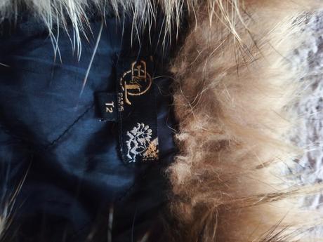 Nádherná vesta s líšky myvalovej, s