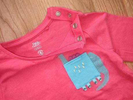 Dino tričko s dlhými rukávmi, f&f,86