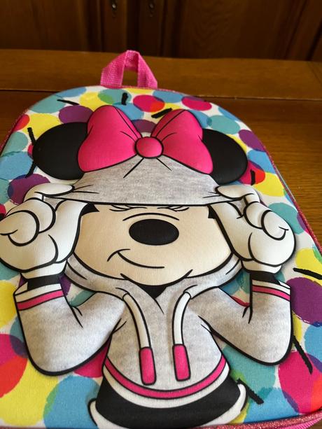Batoh s motívom 3d minnie mouse, 