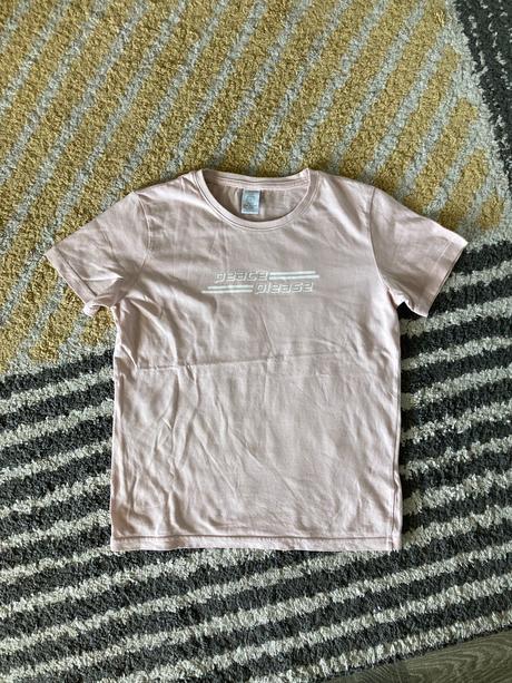 Lindex ružové tričko 134/140, lindex,134