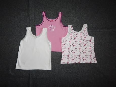 3 dievčenské tielka 86/92, cherokee,86