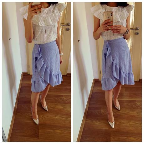 Zavinovacia sukna hm, h&m,xs