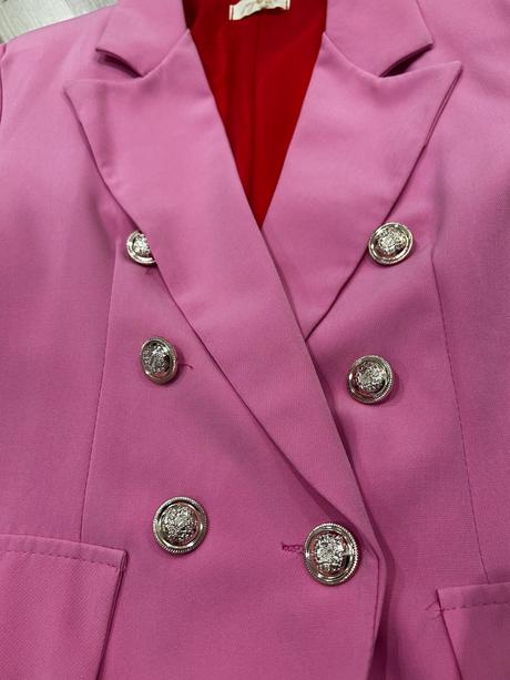 Ružové dámske sako, m