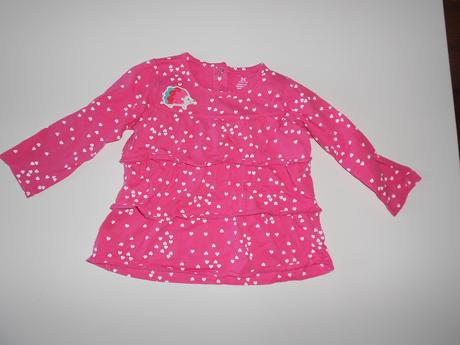 Tričko s ježkom, carter's,92