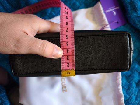 Čierna kožená kozmetická taštička dajana rodriguez, dajana rodriguez