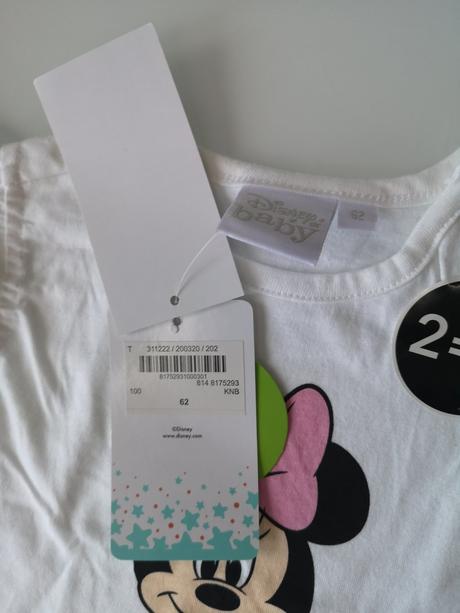 Nenosena letná supravicka minnie, takko,62