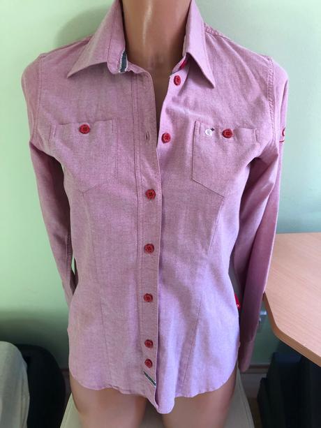 Krasna bluzka golfino, xs