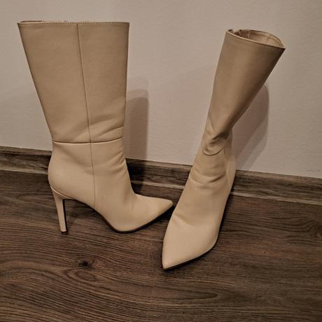 Čižmy do pol lýtok catwalk, 38