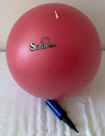 Gymnastická fit lopta 55 cm,