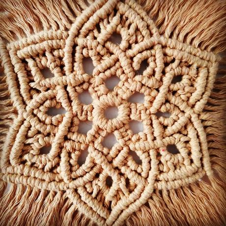 Mandala macrame, 