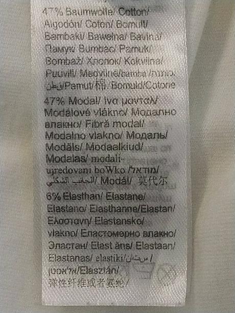 Dámsky biely modalový elastický top, bonita, l/xl, xl