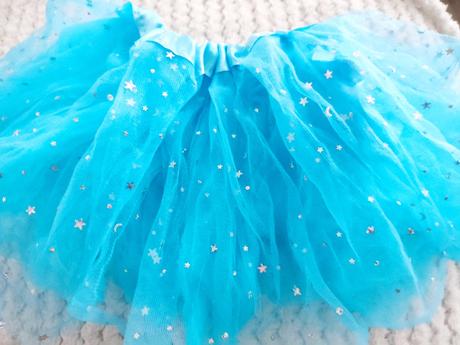 Bohatá trblietava tutu sukňa, 110