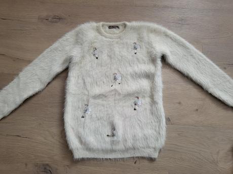 Chlpatý sveter, s