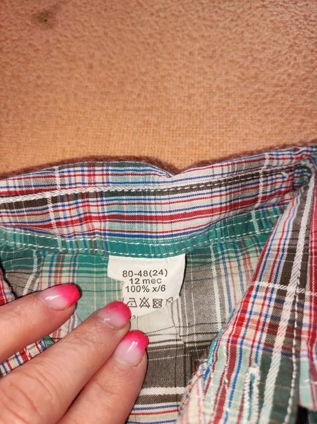 Košeľa s dlhým rukávom, 80
