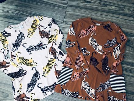 2x tunika lindex 116, 122, lindex,116