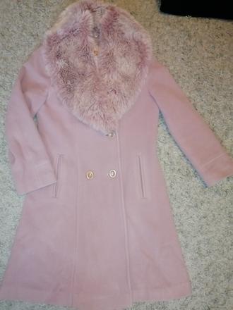 Luxusný kabát s kožušinou, m