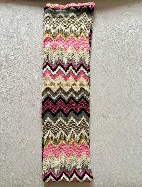 Hrubý pletený šál, 