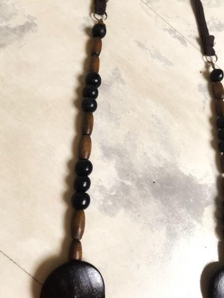 Drevený náhrdelník, 