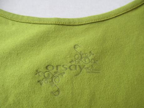 Zelené tielko, orsay,s