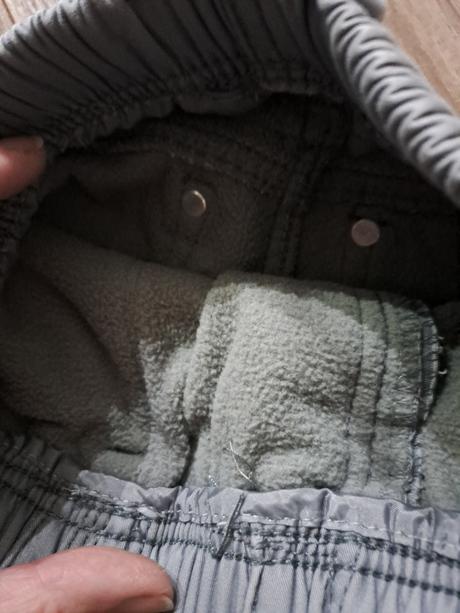 Hrubé zateplené nohavice, 104