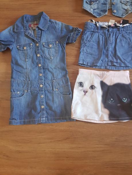 Sukne,saty,vesta, h&m,98