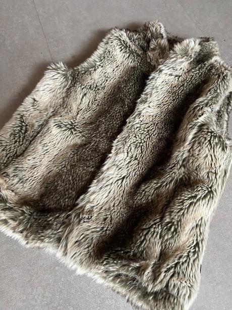 Kožušinková vesta, m