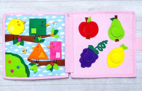 Quiet book pre dievčatko ihneď k odberu, 