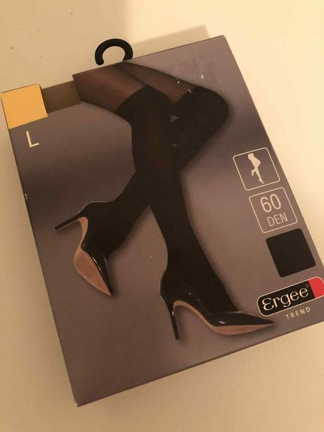 Dámske silonky s dizajnom nadkoleniek, kik,l / s