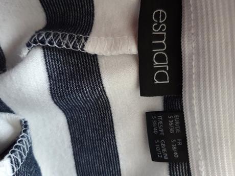 Sukňa modrobiela 36/38, esmara,36