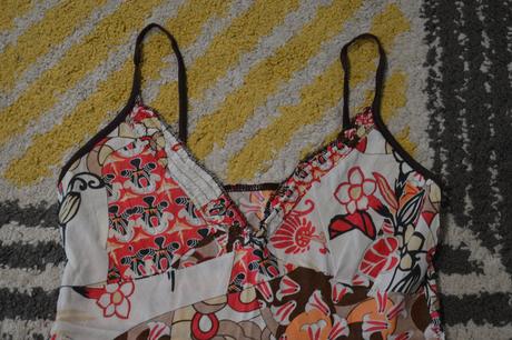 Vzorované tielko, s