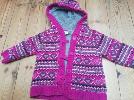 Otepleny pletený svetrík, 86