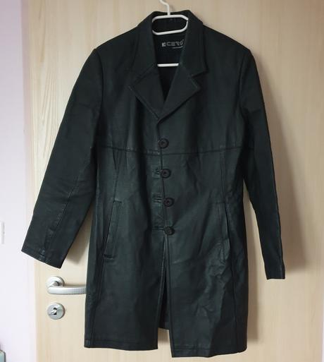 Kabát kožený dámsky kcero, 38