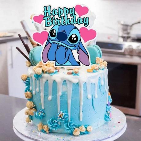 Tortový zápich lilo a stitch narodeniny - skladom,