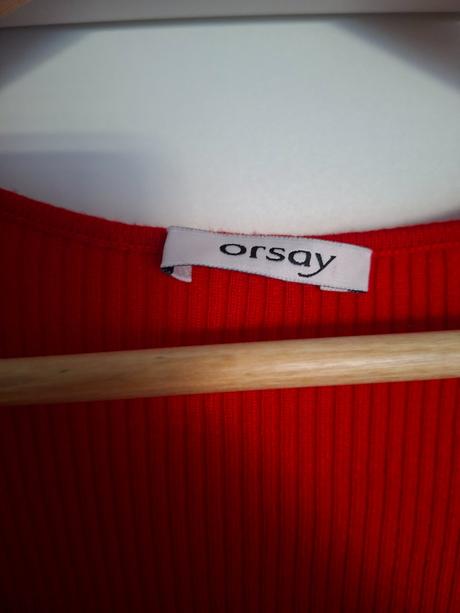 Červené šaty, orsay,s
