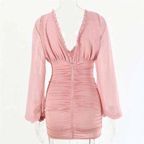 Minisaty old pink, xs