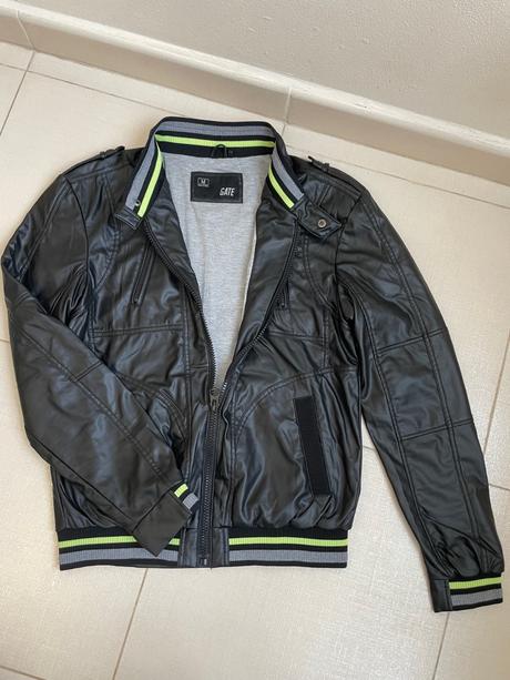 Chlapčenská koženková bunda veľ.m zn.gate, gate,m