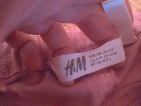 Nohavice, h&m,110