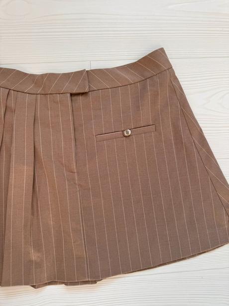 Zara - hnedá sukňa, zara,s