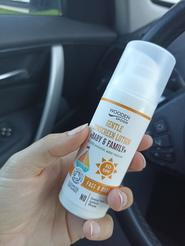 Opaľovacie telové mlieko Baby & Family SPF 30 WoodenSpoon