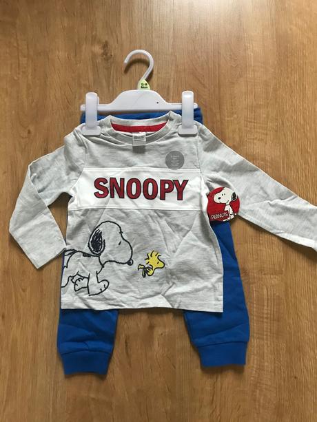 Suprava dlhy rukav, peanuts,86