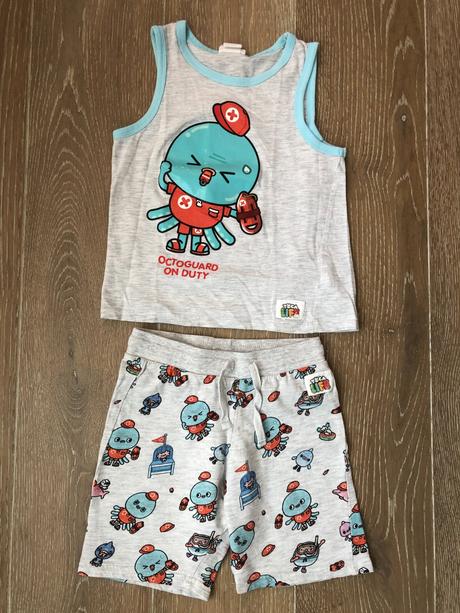 Letné pyžamo zn. h&m, h&m,110